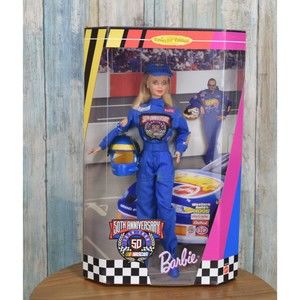 Vintage Barbie 50th Anniversary NASCAR Barbie Doll